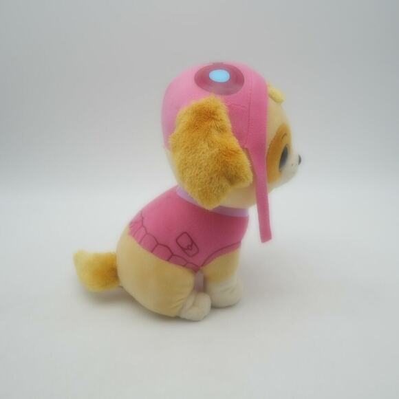 TY PAW PATROL Skye Pink Brown Dog Plush Stuffed Toy 9” Nick Jr Spin Master 2017 - Picture 5 of 8
